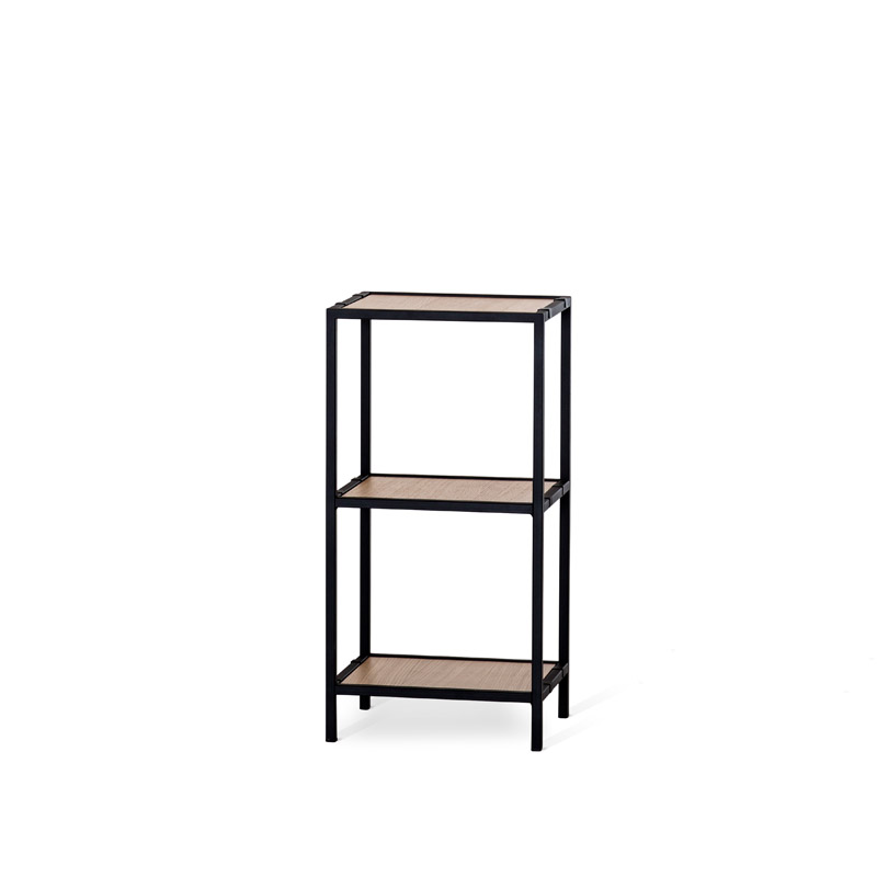 STEEL hylla 76 svart